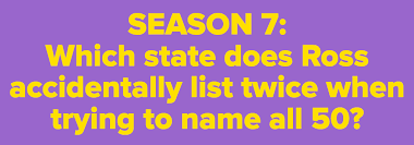 Whether you have a science buff or a harry potter fa. Friends Thanksgiving Hard Trivia