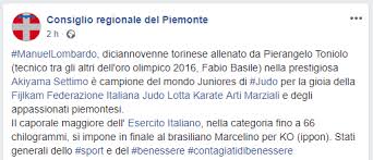 Check spelling or type a new query. Manuel Lombardo Trionfa Ai Mondiali Dall Akiyama Settimo A Campione Del Mondo Prima Chivasso