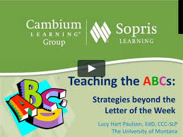 These can be provided through arrangements involving families. Alphabet Knowledge In Preschool And Kindergarten Is One Of The Most Powerful Predictors Of Later Literacy Lear Free Online Learning Letter Recognition Teaching
