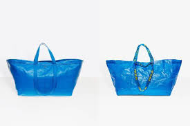 Ikea Trolls Balenciaga Over Its 3 170 Version Of A 1 Ikea Bag The Kit Bags Balenciaga Bag Grocery Bag