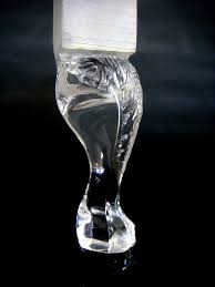 Hand Carved Acrylic Ball And Claw Clear Acrylic Furniture Leg By Aaron R Thomas Furniture Design Inspiration Furniture Legs Acrylic Furniture