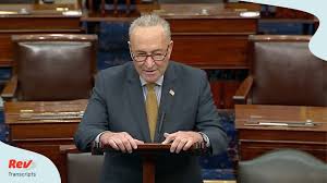 Chuck Schumer Senate Floor Speech Transcript August 10 Coronavirus Relief Rev