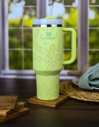 STANLEY Pickle Engraved 40oz Tumbler, Pickle Tumbler, Pickled Stanley, Dill  Pickle