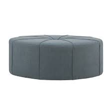 Telly Oval Tufted Cocktail Ottoman Oval Ottoman Cocktail Ottoman Ottoman