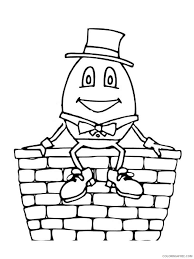 Humpty dumpty coloring page from mother goose nursery rhymes category. Humpty Dumpty Coloring Pages Humpty Dumpty 11 Printable 2021 3461 Coloring4free Coloring4free Com
