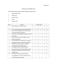 Universiti teknologi malaysia borang pengesahan.borang soal selidik yang terbahagi kepada 3 bahagian. Borang Soal Selidik Guru Lampiran D