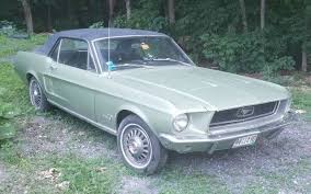 Maine Mustang 1968 Ford Mustang 289 3 Speed Ford Mustang Mustang Small Luxury Cars