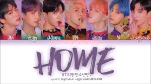 Video Bts Home Lirik Lagu Lagu Buku Lagu