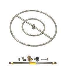 The diy propane fire pit is not for everyone. Spotix Hpc Round Fire Pit Burner Kit Fps18kit Ng Mscb 18 Inch Burner Match Light Natural Gas Buy Online In Antigua And Barbuda At Antigua Desertcart Com Productid 14860198