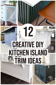 Here's a before photo of the kitchen. 12 Creative Trim Ideas To Take Your Kitchen Island To The Next Level