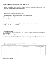 To download a form (in pdf format), click on the form number in the table below. Medical Certificate Guardianship Or Conservatorship Form Free Download