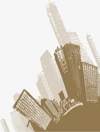 Black And White Transparent Background Building Clipart Brown Arc Shaped Bottom Right Corner City Building Vector Material Corner Vector City Vector Building Vector Png Transparent Clipart Image And Psd File For F Poster Background Design Background Design City