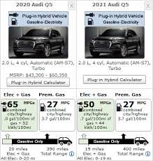 How to charge audi q5 hybrid. 2021 Audi Q5 Phev Considered Less Efficient By Epa Than 2020 My