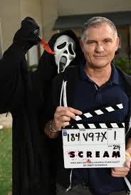 Premiere date, new characters and twisted plot revealed. Scream Production Photo Executive Producer Kevin Williamson And Ghostfac 571183