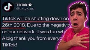 Tik Tok Is Shutting Down Forever Because Of Youtube