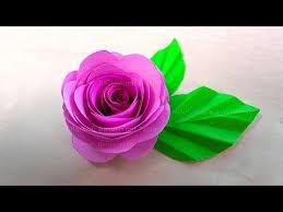 Basteln Rose Basteln Mit Papier Blumen Als Bastelideen Fur Geschenke Geschenkideen Youtube Rosa Di Carta Fiori Di Carta Festa Della Mamma