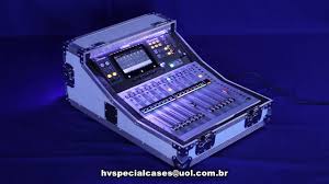 17 motor faders (16 channels + 1 master). Case Para Yamaha Tf1 Com Led Youtube