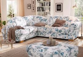 Hast deine wunschfarbe oder dein bevorzugtes suchst du andere möbel für dein zuhause? Home Affaire Ecksofa Amrum Mit Blumenmuster Wahlweise Mit Bettfunktion Und Ottomane Links Rechts Online Kaufen Otto