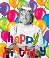 Happy birthday kurt cobain ! Pin By Celia O Reilly On Laughs Happy Birthday Meme Happy Happy D