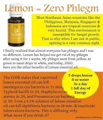 Too Much Phlegm Try Lemon Eo Essential Oils For Colds Essential Oils Therapeutic Grade Essential Oils