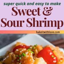 Maybe you would like to learn more about one of these? Sweet And Sour Prawns Easy Sweet And Sour Shrimp Bake It With Love