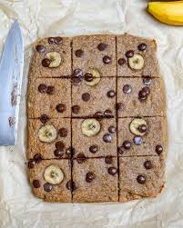Add banana, both sugars, butter and vanilla to a stand mixer with the paddle attachment. Make These Oatmeal Chocolate Chip Banana Bars For A Clean Treat Clean Food Crush