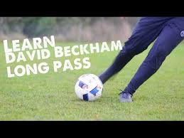 In This Video You Will Learn David Beckham Long Pass Soccer Training Soccer Soccer Drills