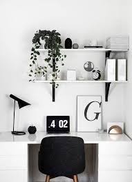 Black And White Office Desk Accessories Diy Desk Accessories Domino Home Office Decor Room Decor Room Ideas Bedroom