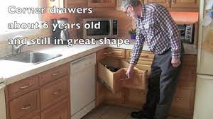 Homemade Kitchen Corner Drawers Corner Drawers Diy Storage Tiny Kitchen