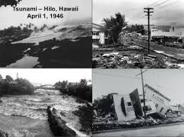 Tsunami was caused by an 8.6 magnitude earthquake in alaska. Madamwar Hilo Hawaii Tsunami 1946