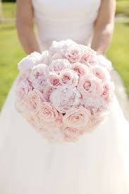 A Unique Domed Hand Tied Bouquet Of Light Pink Sweet Avalanche Roses Small Pink Majolica Garden Wedding Bouquets Pink Bridal Bouquet Pink Pink Wedding Flowers