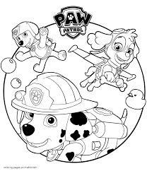 You can opt to print it at home or use a professional service, which is available in person at stores and or via online vendors. Paw Patrol Cartoon Coloring Sheets To Print Coloring Pages Printable Com