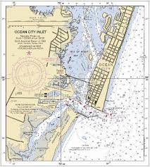 24 complete nautical chart cape may nj