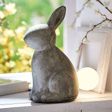 Ich bastel halt gerne günstige gartendeko. Beleuchtetes Deko Objekt Beton Hase Gunstig Online Kaufen Mein Schoner Garten Shop