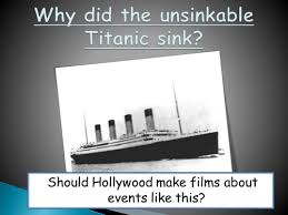 the titanic disaster who was to blame