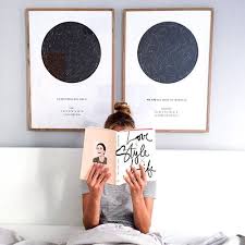 The Star Poster Your Custom Starmap Star Map Sleeping Under The Stars Map