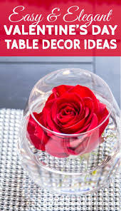 Or maybe you just don't want a wedding cake most guests don't like or eat anyways! Easy Valentine Day Table Decoration Ideas Entertaining Diva From House To Home
