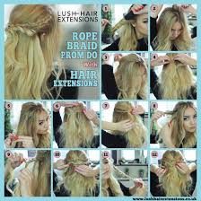 Watch this video demonstration and you can create a twisted rope braid. Rope Braid Hair Tutorial Nicola H S Photo Beautylish