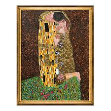 Maybe you would like to learn more about one of these? La Pastiche The Kiss By Gustav Klimt 53 Framed Wall Art