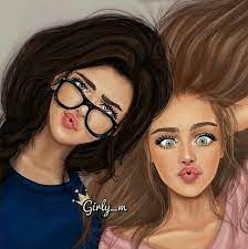 Browse 626,032 two friends stock photos and images available, or search for two friends talking or two friends laughing to find more great stock photos and pictures. Two Best Friends Drawings Of Friends Best Friend Drawings Bff Drawings