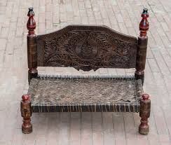 Dayyar Old Swati Hand Carving With Cow Sarman Leather Net Vintage Item Pak Rupees 10 000 Usd 100 Free Shipping Inside Hand Carved Carving Vintage Items
