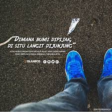 Alzikr studio 19 july 2014. Pepatah Dimana Bumi Dipijak Disitu Langit Dijunjung Berasal Dari Daerah