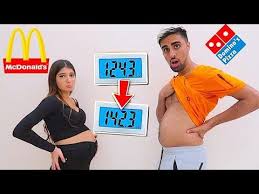Who Can Gain The Most Weight In 24 Hours Challenge Youtube Mo Vlogs Challenges Kevin Macleod