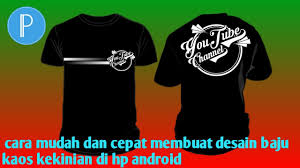 Aplikasi desain baju dan kaos bisa membantu mengembangkan bisnismu, loh! Cara Membuat Desain Baju Kaos Di Android Apk Pixellab Youtube