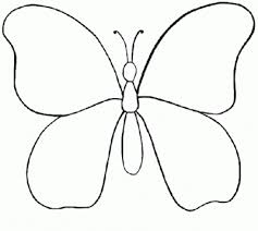 Dibujo Mariposa Para Colorear