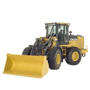 John Deere 544J Powerllel w/ QC & Fork Wheel Loader