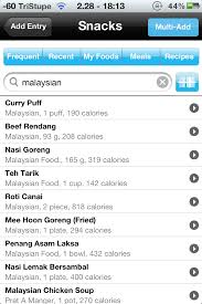 The Malaysian Food Caloric Guide Part 2 Tristupe Com