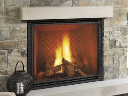 A gas fireplace will fit into your existing wood system allowing you to take advantage of what you already have. True Indoor Gas Fireplace Heat Glo