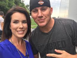 Nicole Ducouer and Channing Tatum! Not a bad day at the office for Nicole.