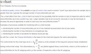 U Chart From Wikipedia The Free Encyclopedia In S